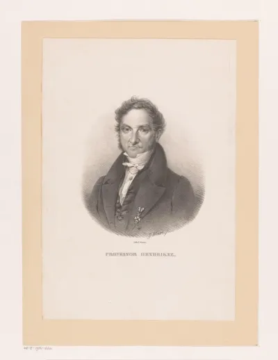 Portret van professor Hendriksz