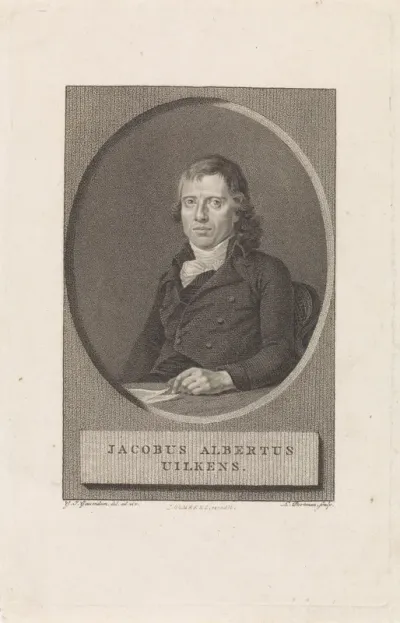 Portret van professor Jacobus Albertus Uilkens