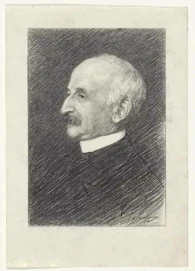 Portret van professor T.M.C. Asser