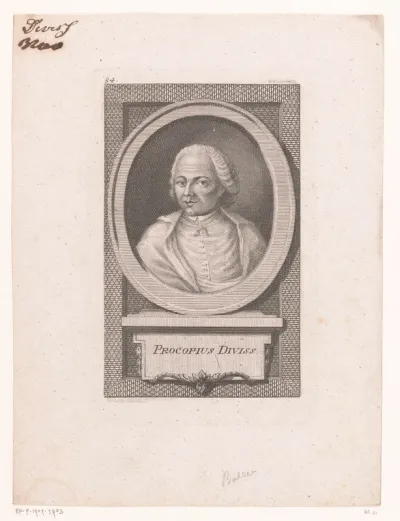 Portret van Prokop Diwisch