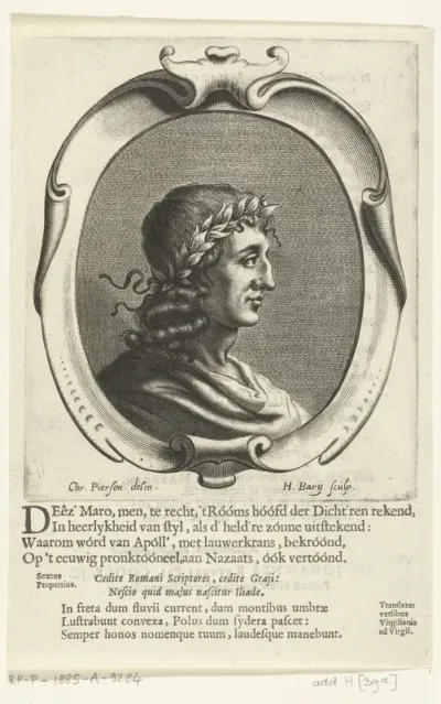 Portret van Publius Vergilius Maro