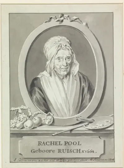 Portret van Rachel Pool-Ruysch