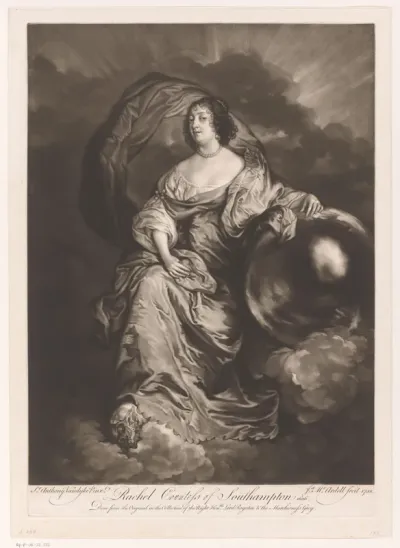Portret van Rachel Wriothesley
