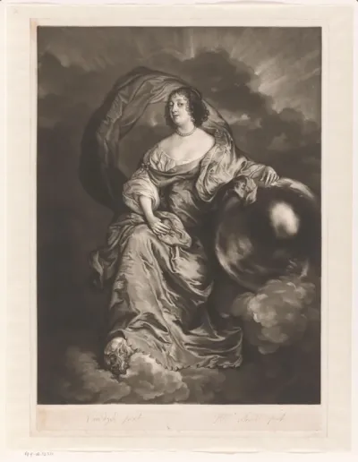 Portret van Rachel Wriothesley
