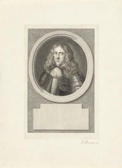Portret van Radbodus Hermannus Schelius