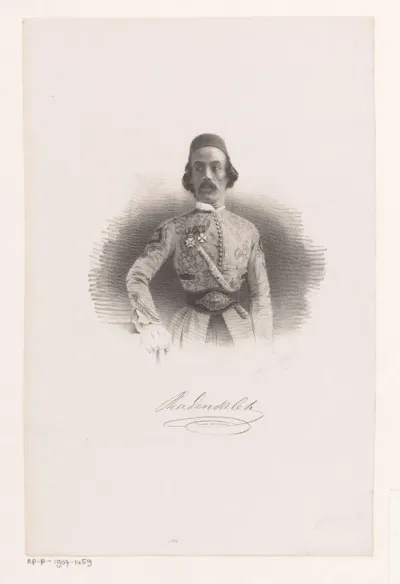 Portret van Raden Saleh