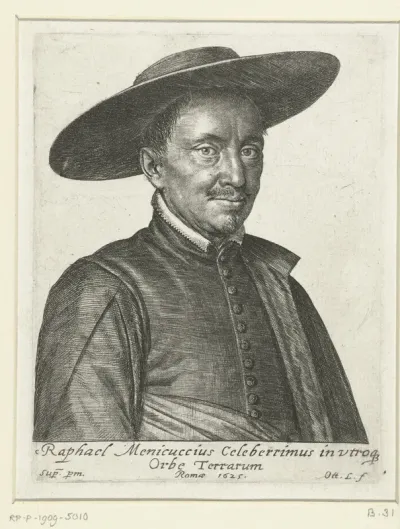 Portret van Raffaelo Menicucci