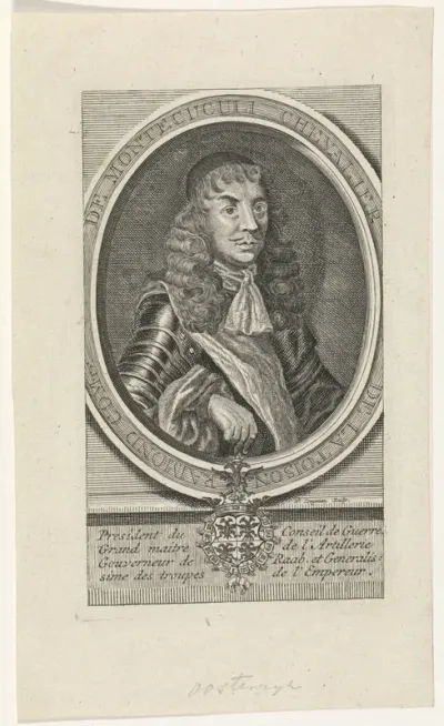 Portret van Raimondo, graaf van Montecuccoli