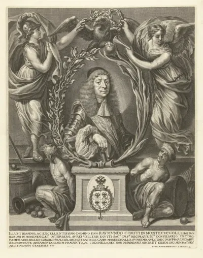 Portret van Raimondo Montecuccoli