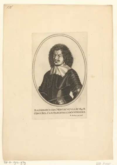 Portret van Raimondo Montecuccoli