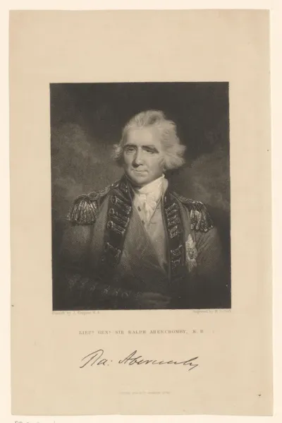 Portret van Ralph Abercromby