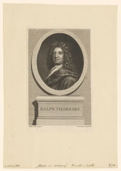 Portret van Ralph Thoresby