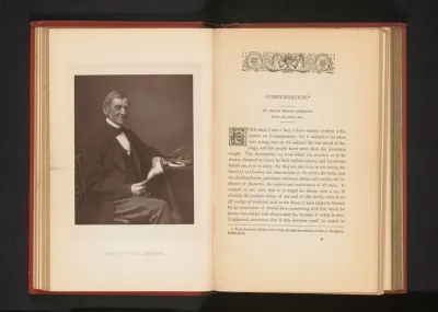 Portret van Ralph Waldo Emerson