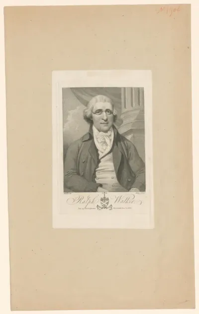 Portret van Ralph Walker