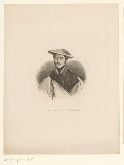 Portret van Ramón Cabrera y Griñó