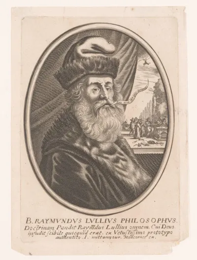 Portret van Ramon Llull