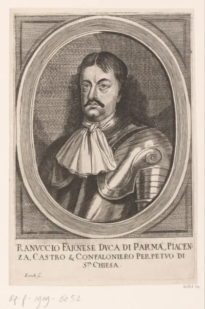 Portret van Ranuccio Farnese II, hertog van Parma en Piacenza