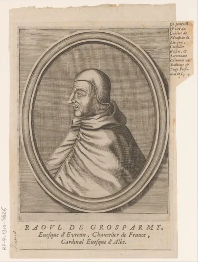 Portret van Raoul de Grosparmy