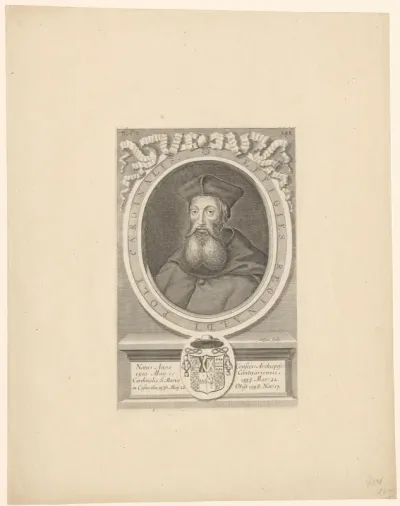 Portret van Reginald Pole