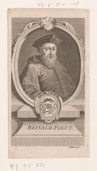 Portret van Reginald Pole