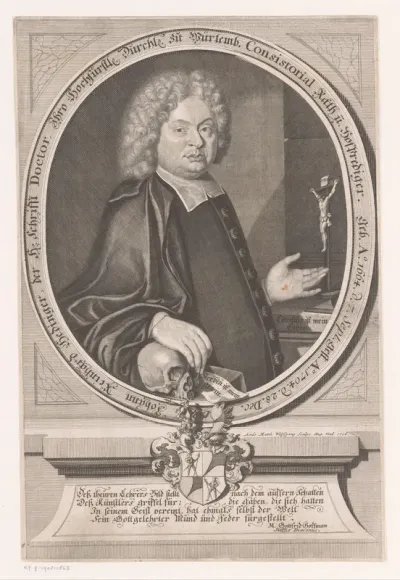 Portret van Reinhard Hedinger