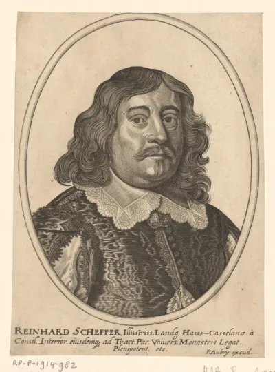 Portret van Reinhard Scheffer