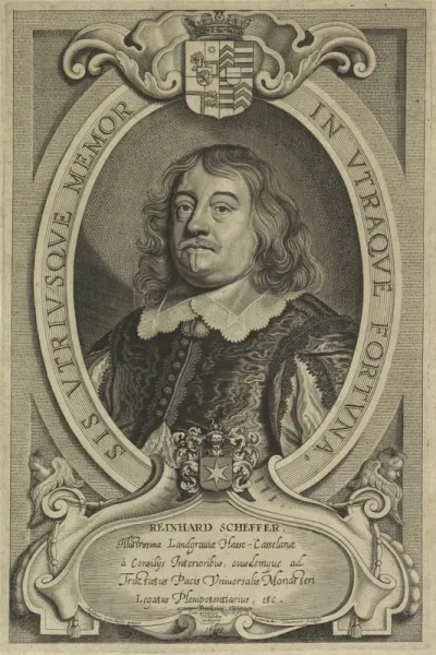 Portret van Reinhard Scheffer