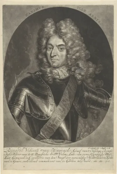 Portret van Reinhart Vincent baron van Hompesch