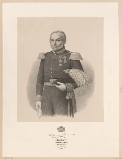 Portret van Reinier Frederik baron van Raders