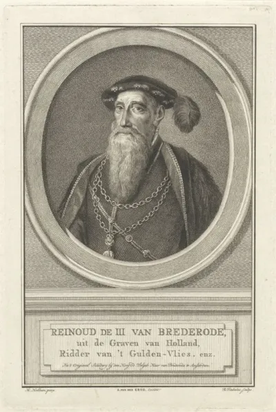 Portret van Reinoud III van Brederode