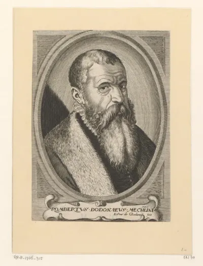 Portret van Rembertus Dodonaeus
