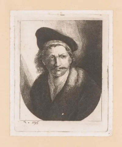 Portret van Rembrandt Harmensz. van Rijn