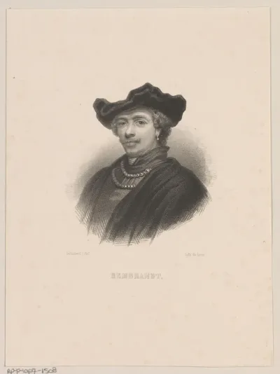 Portret van Rembrandt van Rijn