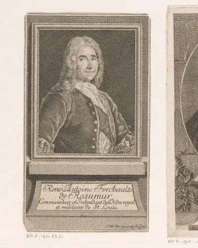 Portret van René-Antoine Ferchault de Réaumur