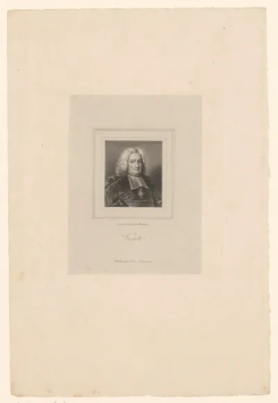 Portret van René Aubert de Vertot