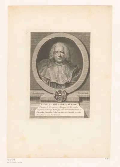 Portret van René-Charles de Maupeou