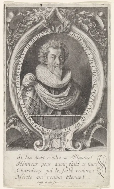 Portret van René de Menou, graaf van Charnizay