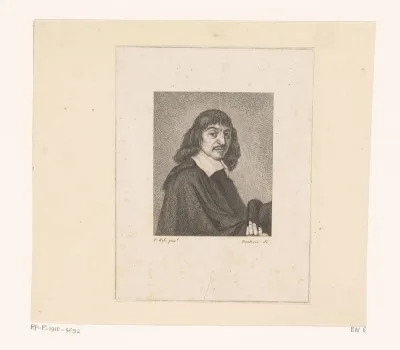 Portret van René Descartes