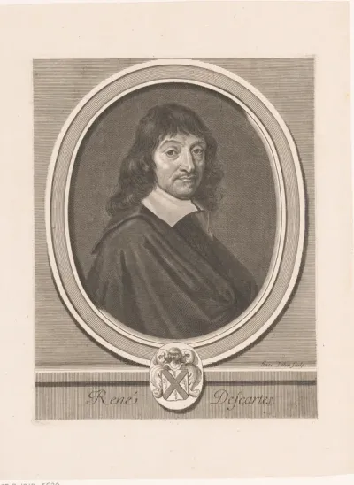 Portret van René Descartes