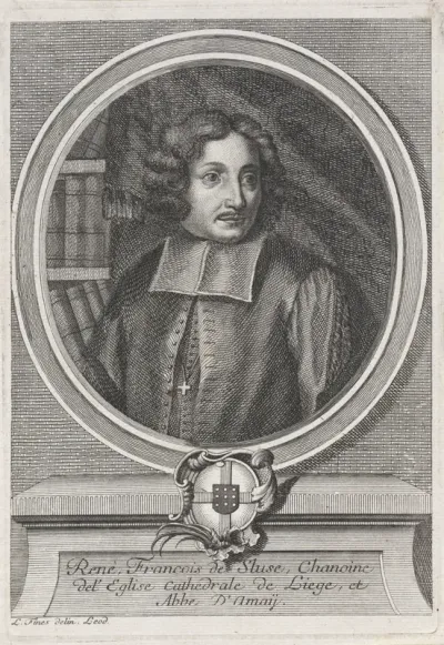Portret van René-François Walter de Sluse