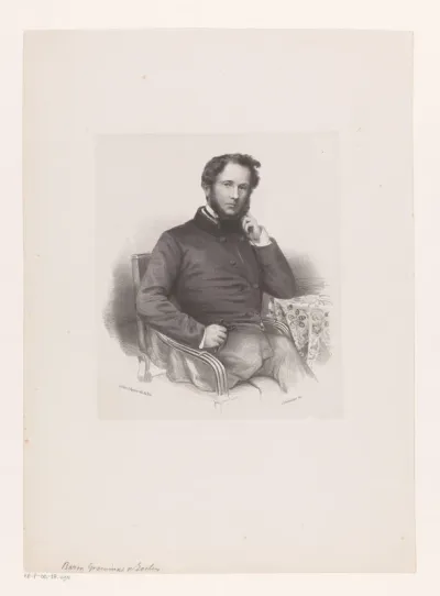 Portret van René Frédéric Groeninx van Zoelen