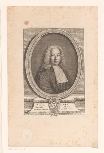 Portret van René Hérault