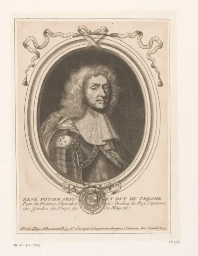 Portret van René Potier de Tresmes