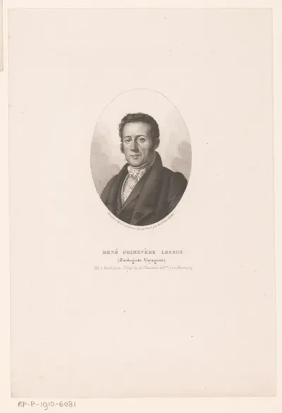 Portret van René-Primevère Lesson