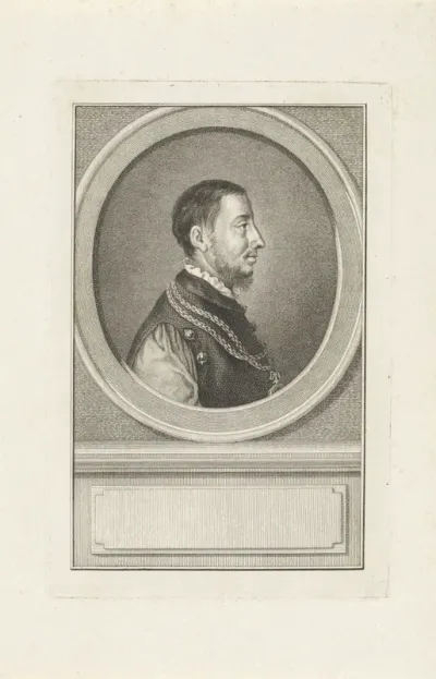 Portret van René van Châlon, prins van Oranje