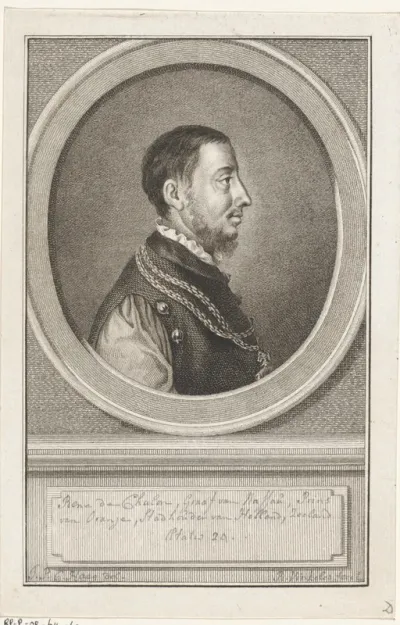 Portret van René van Châlon, prins van Oranje