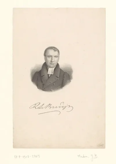 Portret van Reynt de Bruijn