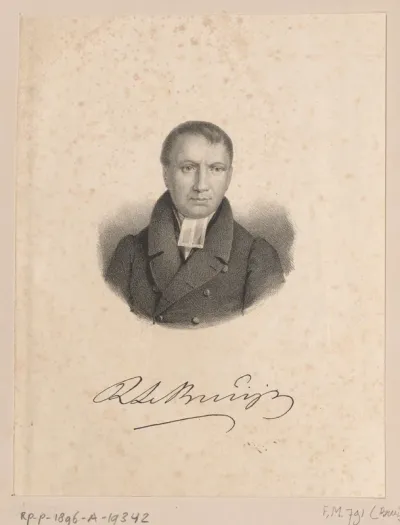 Portret van Reynt le Bruijn