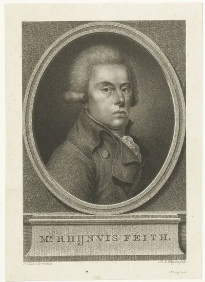 Portret van Rhijnvis Feith