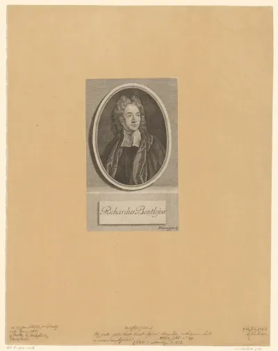 Portret van Richard Bentley